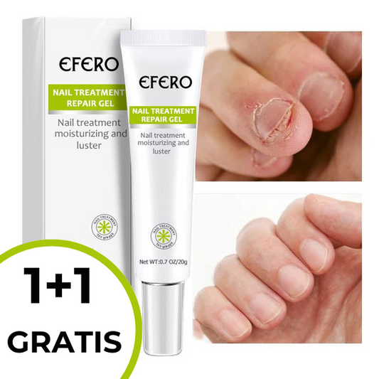 1+1 Gratis | Nagelpilz-Behandlungsgel | Klinische Wirkung | Repariert & Stärkt Nägel | Für Zuhause & Unter Nagellack
