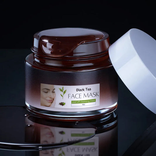 1+1 Gratis | Black Tea Facemask™ -  Peel-off-Maske für strahlende, jugendliche Haut