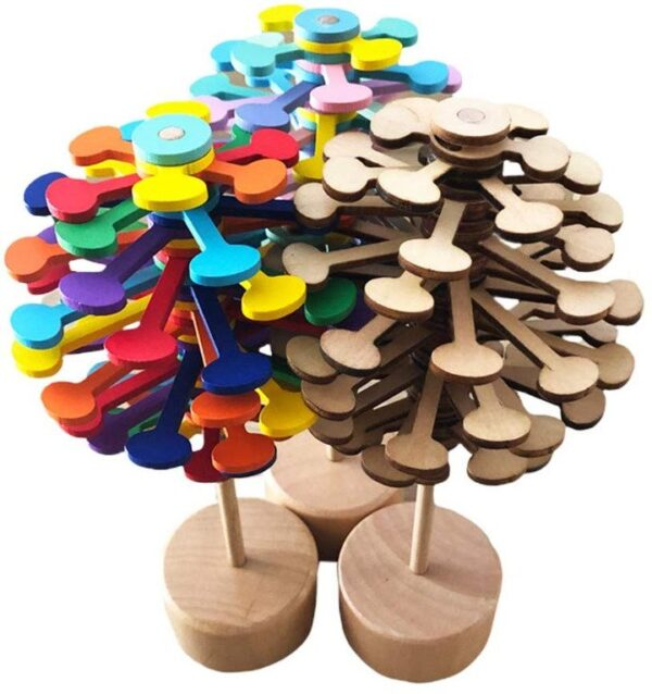 WoodSpin – Fokus Flow Spinner für Stressabbau und verbesserte Konzentration