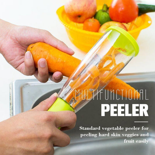 PeelMaster – Tragbarer multifunktionaler Obstschäler