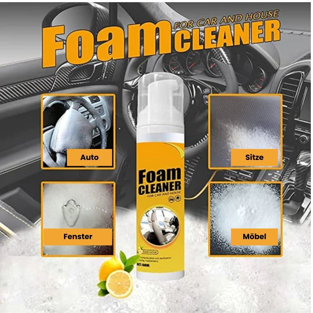 CloudClean – Magischer Schaumreiniger für alle Arten von Oberflächen