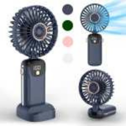 AirFlexi – Faltbarer Mini Ventilator mit Display und Telefonständer