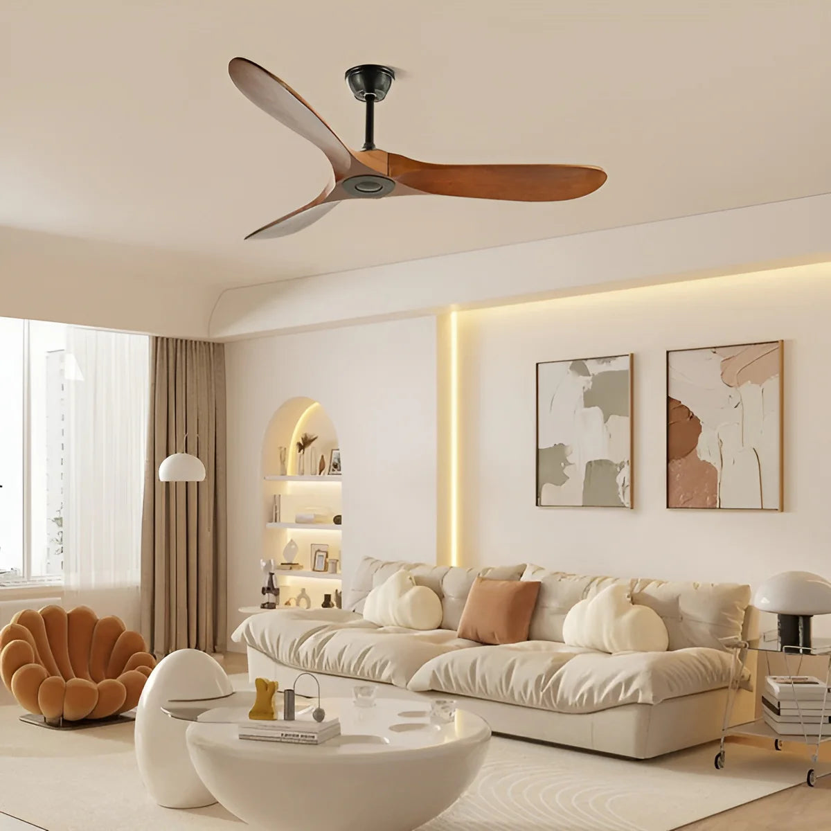 BreezeGlide – Ultra-leiser Ventilator für perfekten Luftstrom das ganze Jahr über