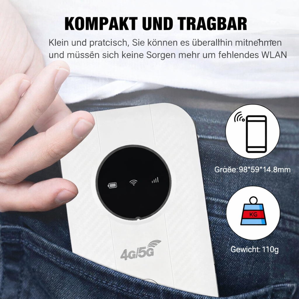 ConnectJet – Überall online bleiben mit schnellem, stabilem 4G-WLAN