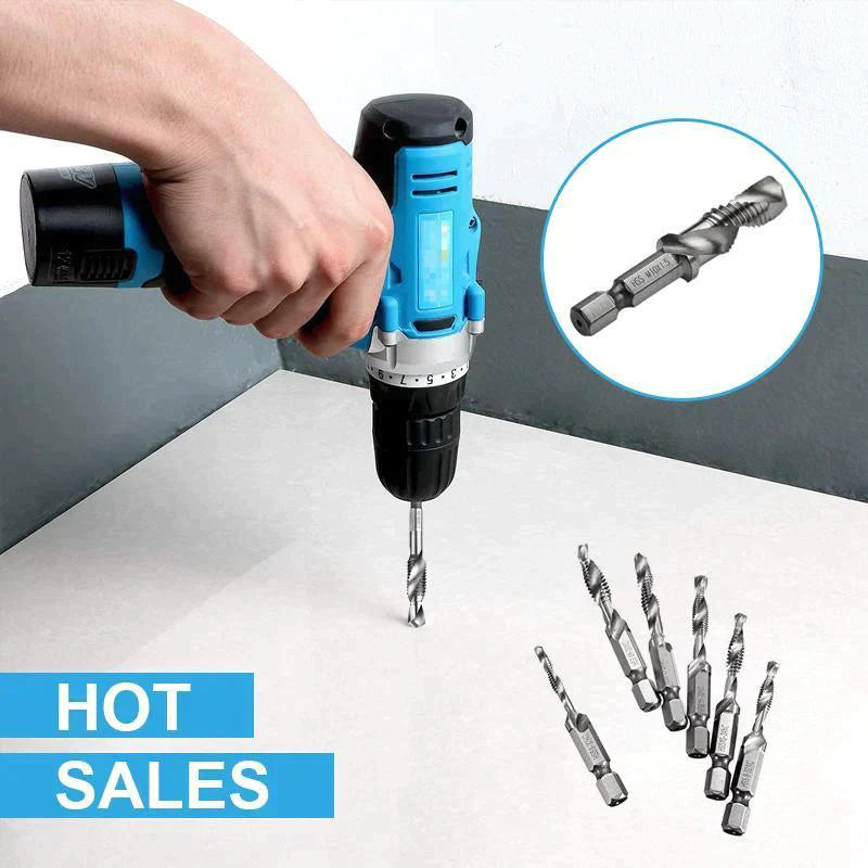 DrillMate – Multifunktionales Stufenbohrer-Set für Heimwerker und Reparaturen