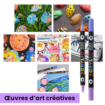 ColorFlow – Acrylmarker-Set für lebendige und präzise Kunstwerke
