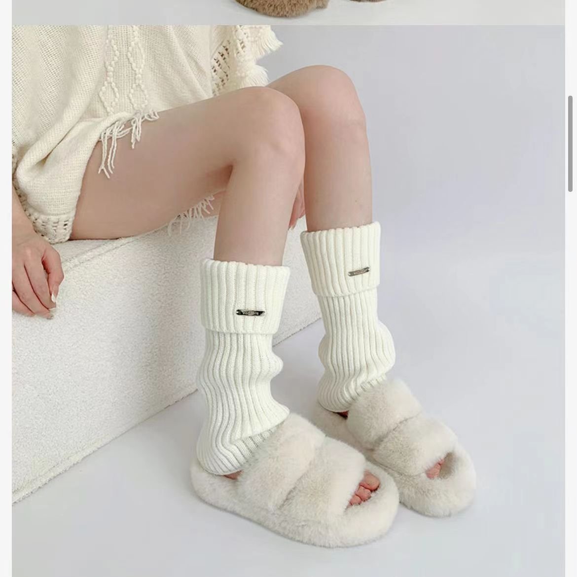SnugLayer – Kuschelige Socken im Y2K-Stil mit lebendigen, verspielten Mustern