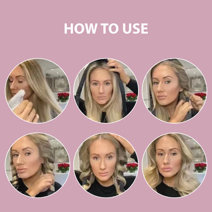 CurlEase – Seiden Curling Tool für schadenfreie, frizzfreie Locken