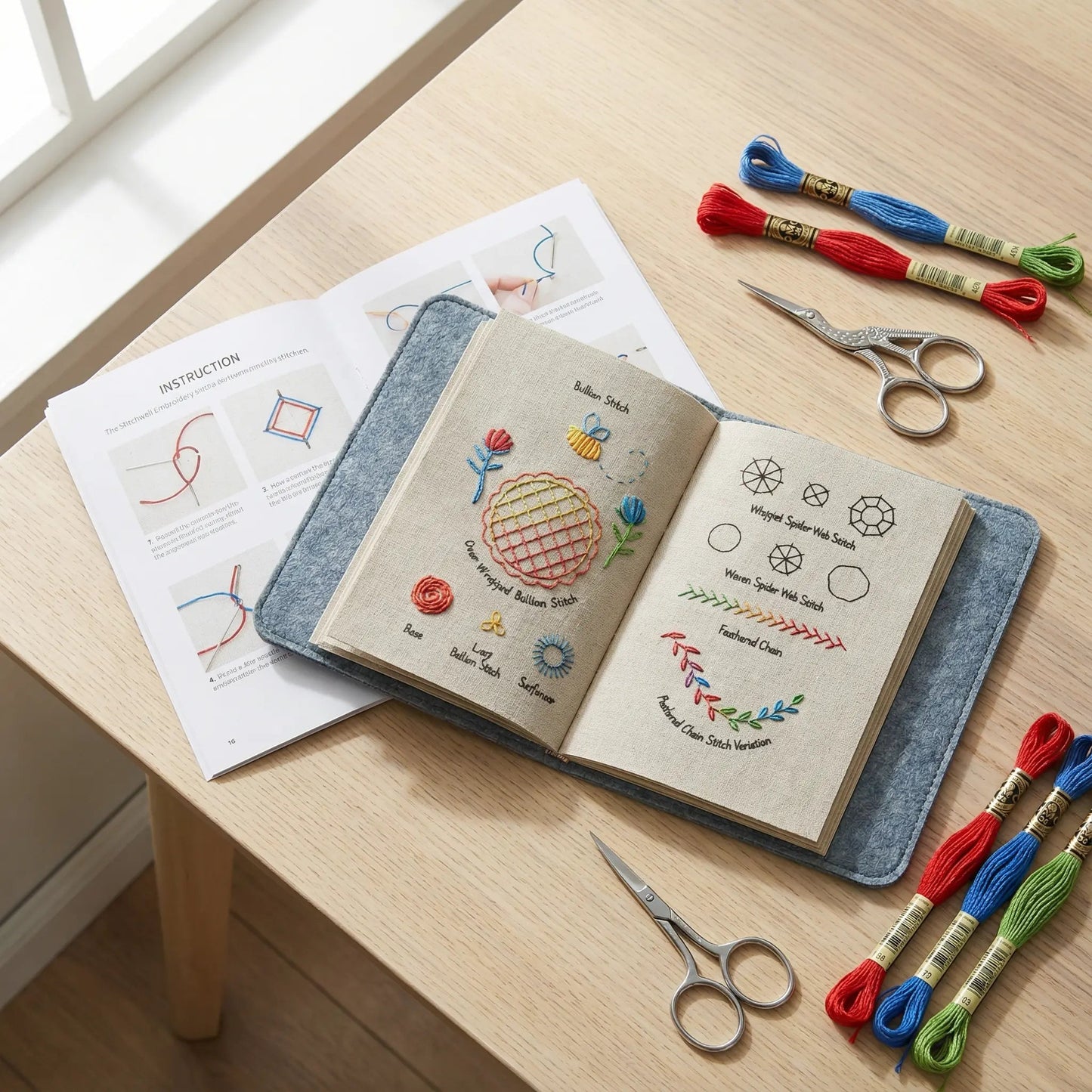 StitchEase – Meistere das Sticken sicher mit dem Komplett-Set für Anfänger