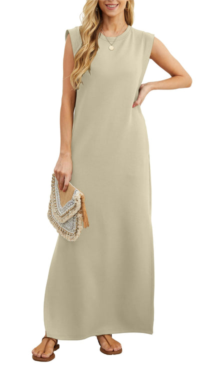 Romina – Lässiges, lockeres Maxikleid für sommerlichen Komfort