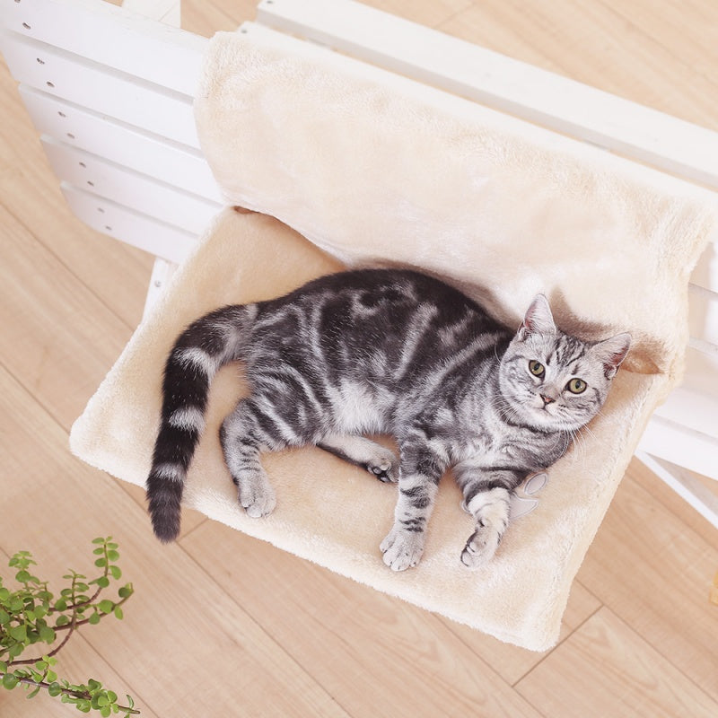 CloudNap – Gemütliche Hängematte für Katzen für Fenster und Betten