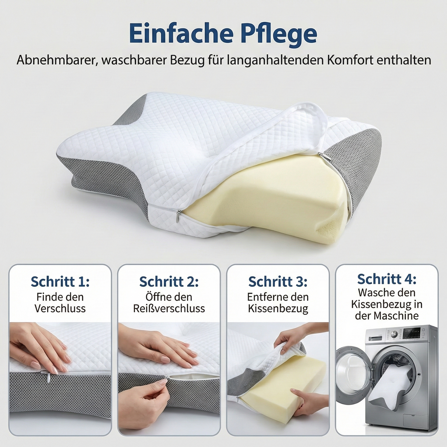 NeckNurture – Schmerzfrei aufwachen mit perfekter Nackenhaltung jede Nacht
