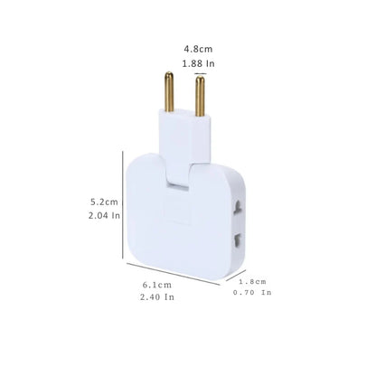 PowerMax – Schlanke universelle Steckdosenleiste mit verstellbarem Schwenkkopf