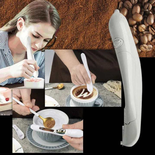 CoffeeArt – Kreativstift für Latte-Designs und -Nachrichten