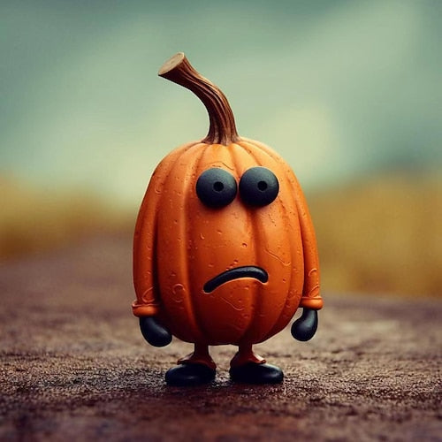 CozyPumpkin – Handgefertigter Deko-Kürbis für gemütliche Herbstdekoration