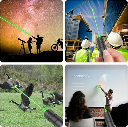 LaserGlow - Rot-Grüner Laserpointer mit starkem Strahl