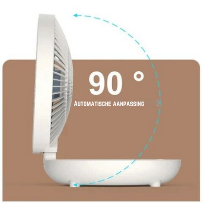 AirMist – Kompakter, tragbarer Smart-Ventilator für Kühlung überall