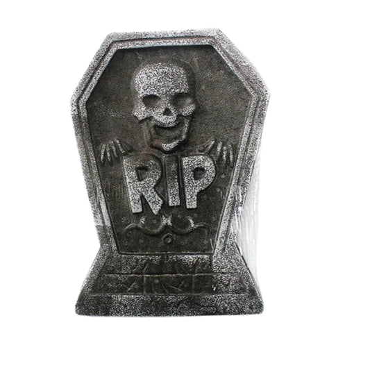 TombPro – Schaumstoff-Grabstein-Dekoration mit verwittertem Stein-Look