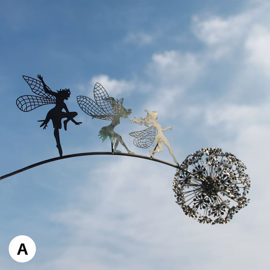 AvelloHome – Feen- und Löwenzahn-Papier-Gartendekor für draußen