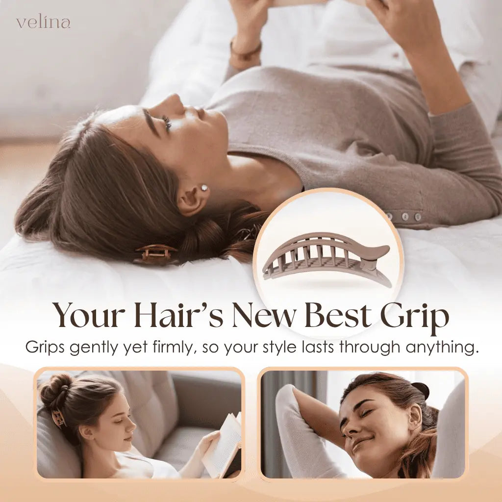 ClipEase – Komfortable Haarspange für müheloses Styling
