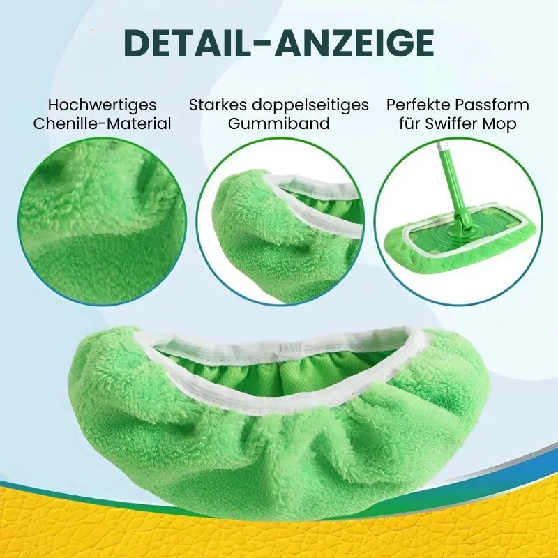 SwiftClean – Langlebige und saugfähige, wiederverwendbare Wischpads | 2+2 Gratis