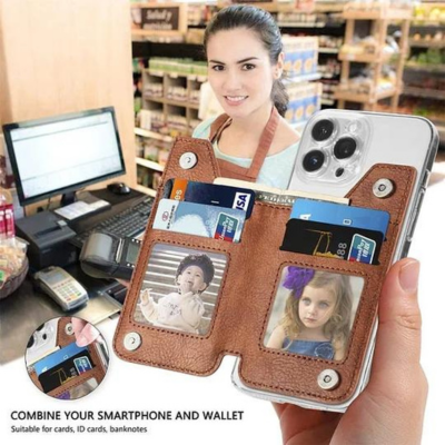 StyleShield – Magnet-Telefon-Geldbörse für stilvollen Schutz