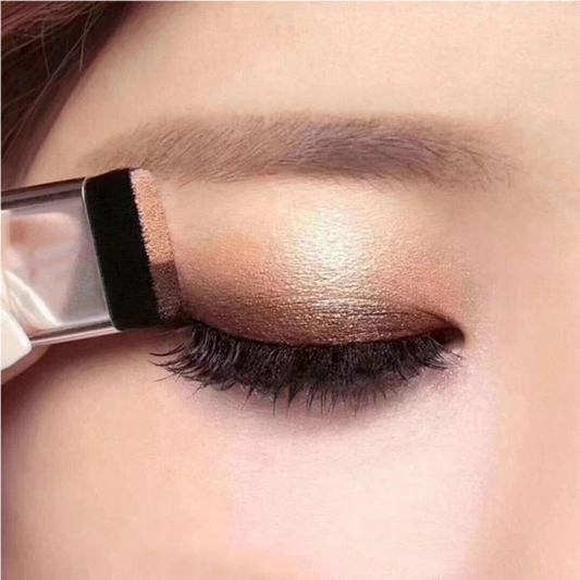 GlamGlide - Zweifarbiger Lidschatten-Stift für sofortige, professionelle zweifarbige Augen-Looks