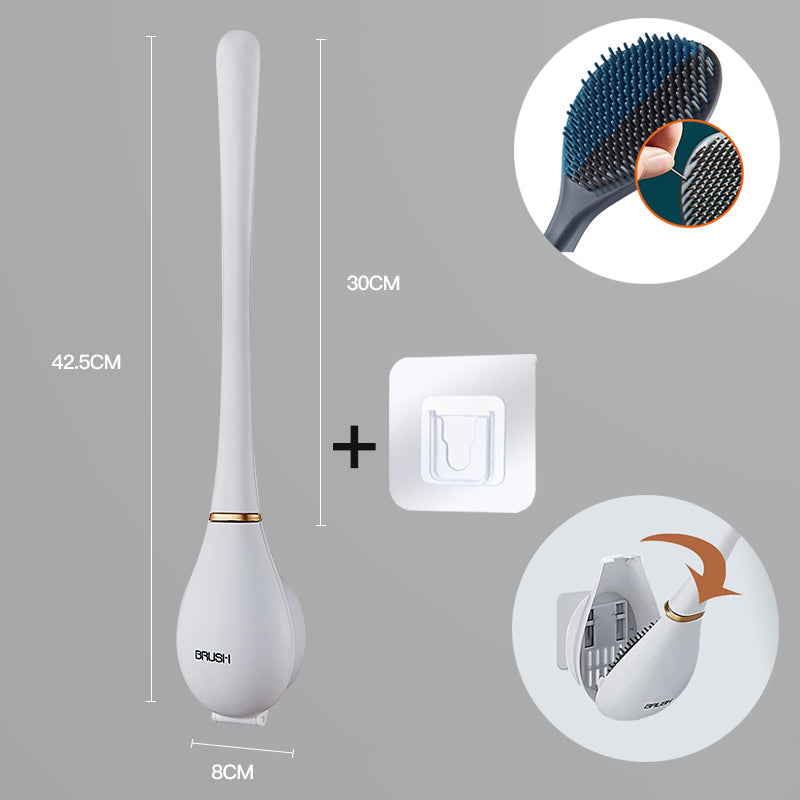 Cleany – Hygienische Silikon-Toilettenbürste für die gründliche Reinigung | 1+1 Gratis