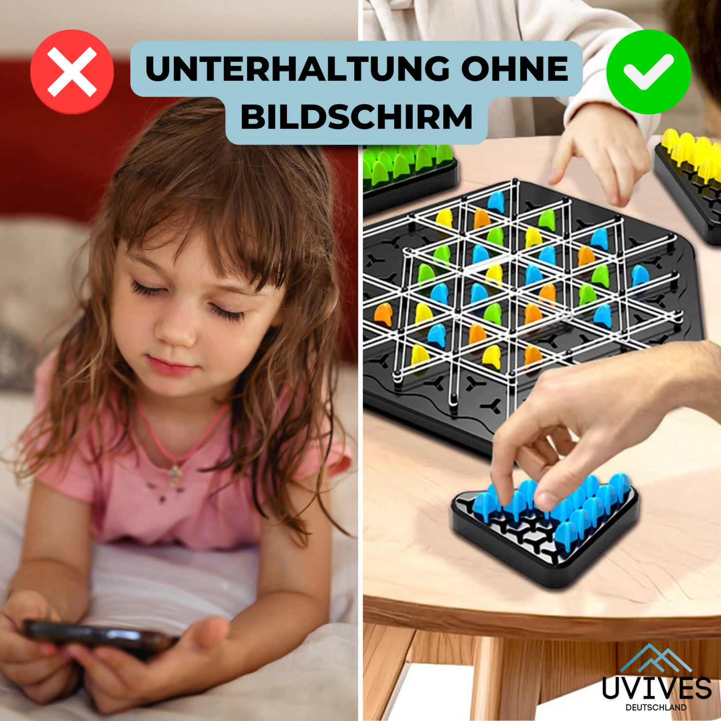 KnotLogic – Magnetisches Strategie-Schachbrettspiel