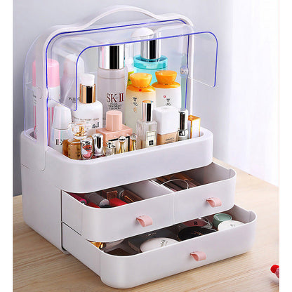 ClearCharm – Make-up-Organizer mit großem Fassungsvermögen und transparentem Deckel