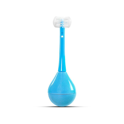 BrushBuddy – Dreiseitige Zahnbürste für spielerisches Zähneputzen bei Kindern