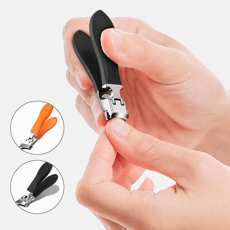 CutterPro™ - Weit öffnende, spritzwassergeschützte, abgewinkelte Nagelknipser