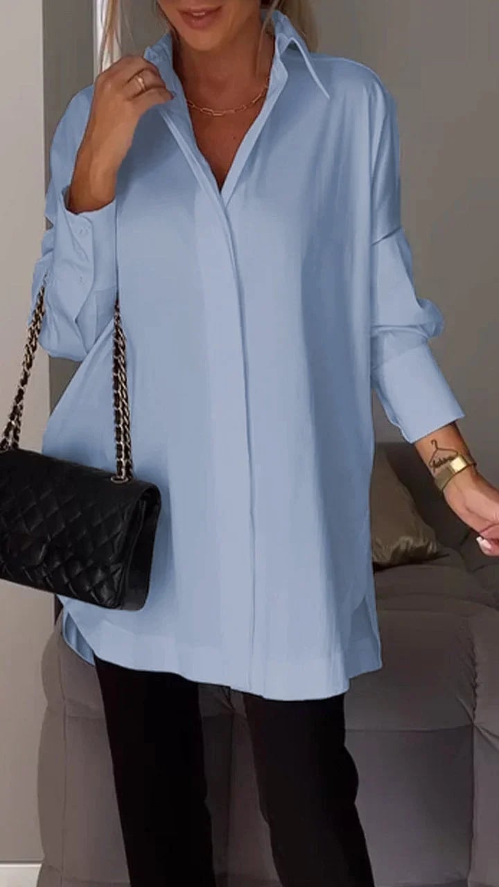 Hillary™ Lange Polobluse