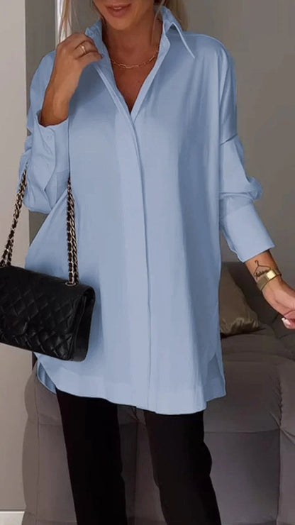 Hillary™ Lange Polobluse