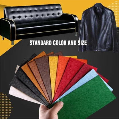 LeatherFix™ - Selbstklebender Lederrefinisher Zuschneidbare Sofa-Reparatur