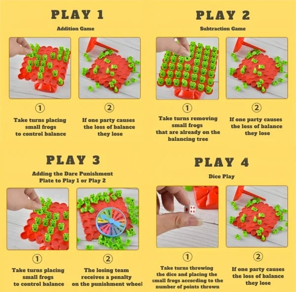 FrogFun – Colorful Balance Toy for Fun and Educational Play