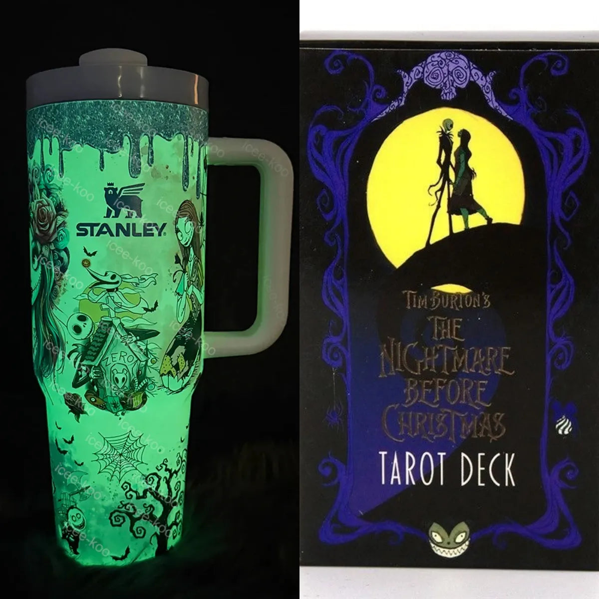FestiveSip – Leuchtender Isolierbecher mit magischem Tag-Nacht-Design
