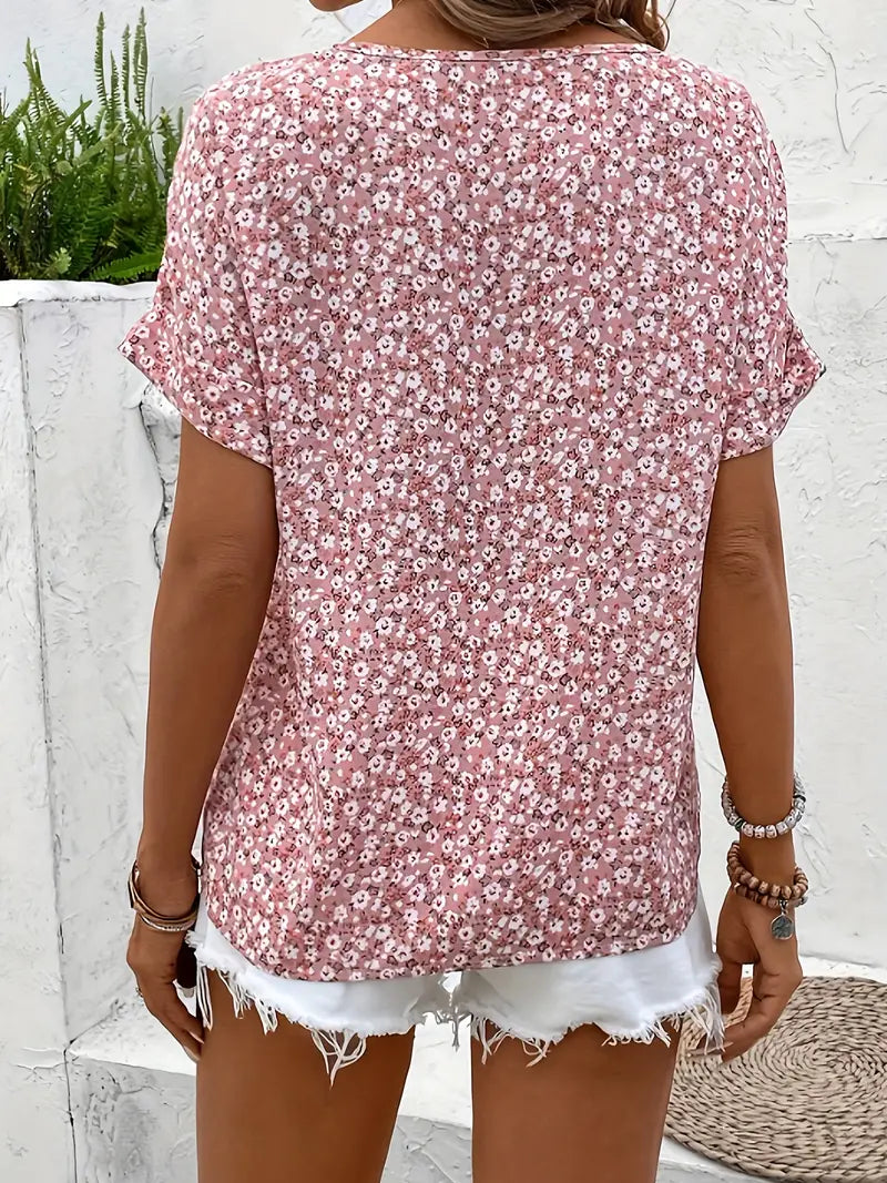 Lina – Kurzes Sommertop mit femininem, luftig-leichtem Design
