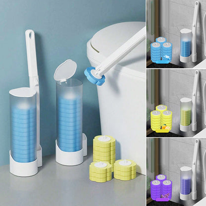 PureScrub – Hygienische, berührungsfreie Toilettenreinigung mit frischen Schwammköpfen