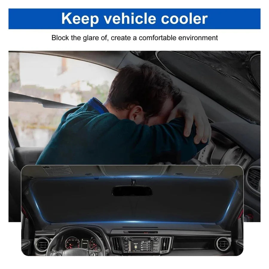 SunShade – Premium Autosonnenblende mit UV und Hitzeschutz
