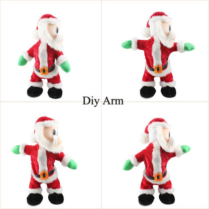 SantaJive – Tanzende, musikalische Weihnachtsmannfigur für festlichen Weihnachtsspaß