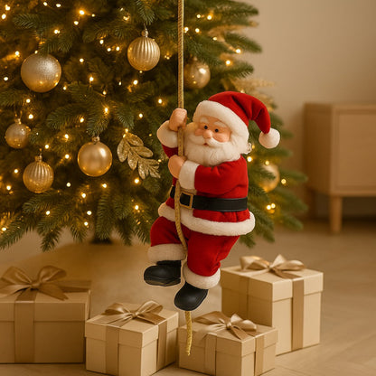 SantaClimb – Magische Weihnachtskletterfigur als Dekoration für die Feiertage