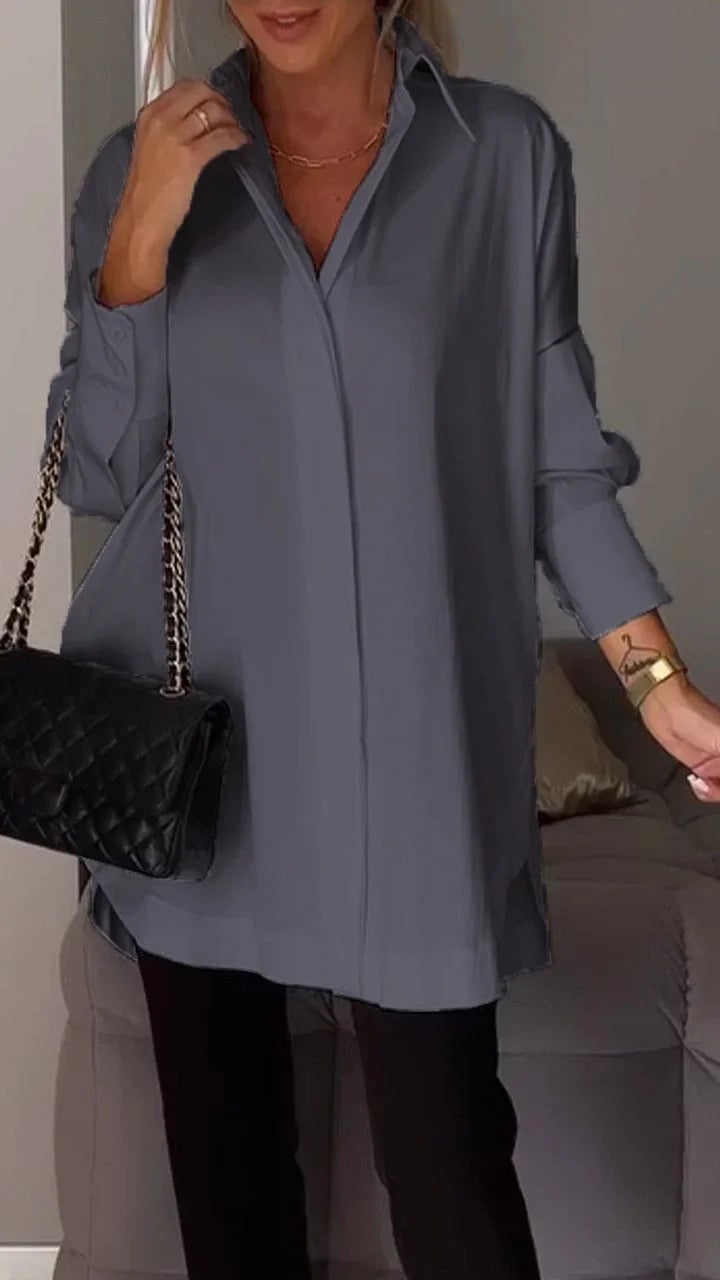 Hillary™ Lange Polobluse