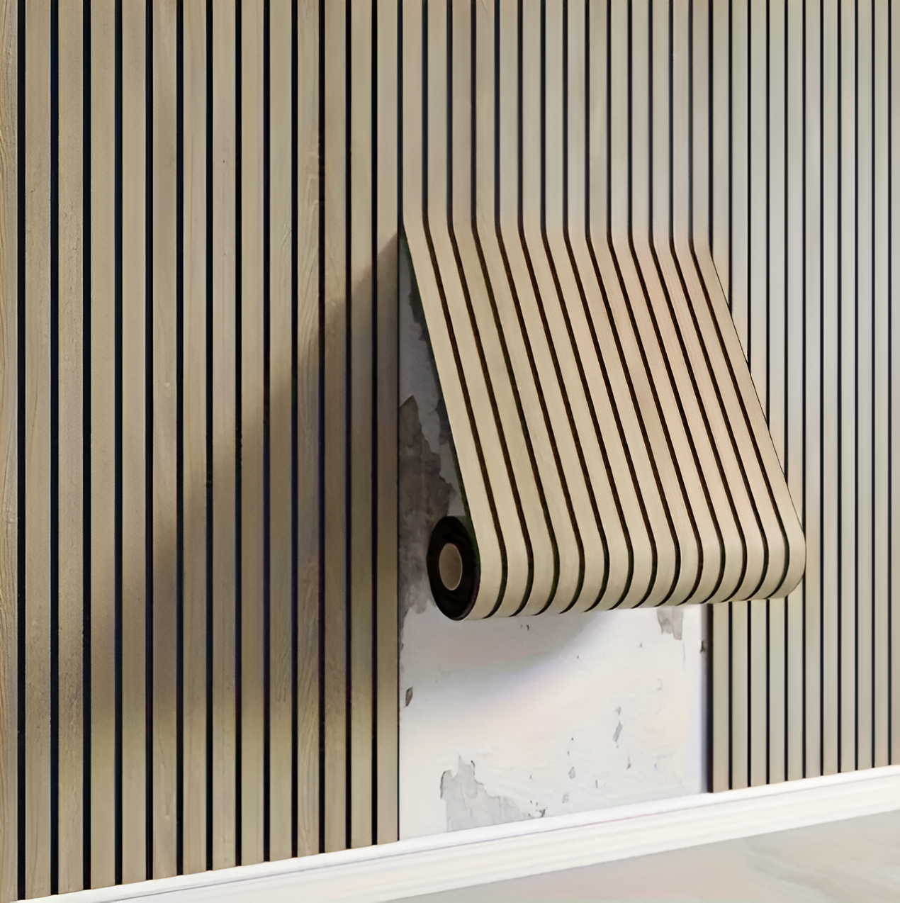 Woodura – Wände sofort mit warmer, realistischer 3D-Holzstruktur verwandeln