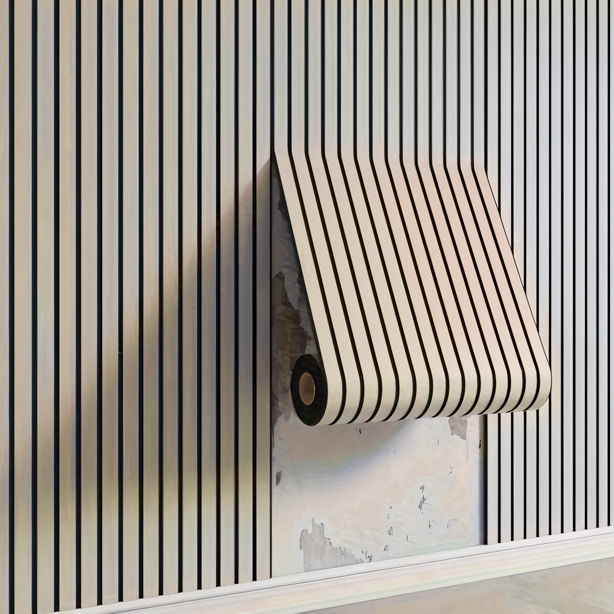 Woodura – Wände sofort mit warmer, realistischer 3D-Holzstruktur verwandeln