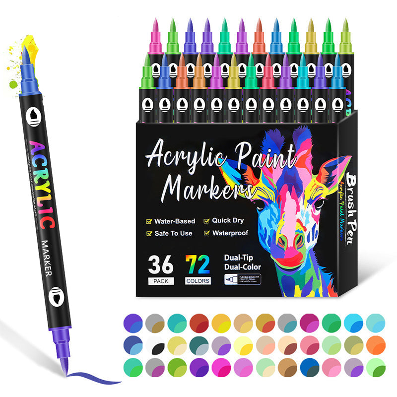 ColorFlow – Acrylmarker-Set für lebendige und präzise Kunstwerke