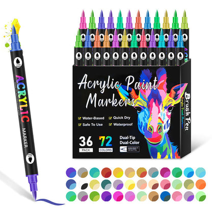 ColorFlow – Acrylmarker-Set für lebendige und präzise Kunstwerke