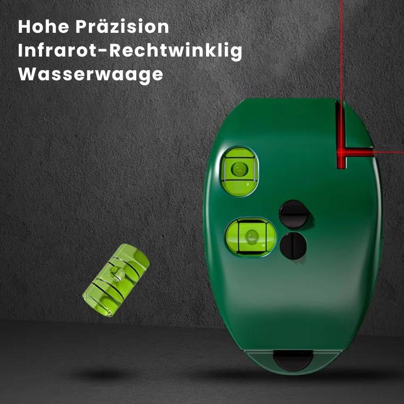 LevelPro – 2 Linien Laserwasserwaage mit 90° Winkelausrichtung