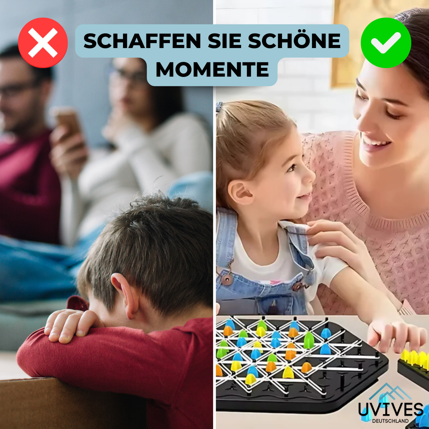 KnotLogic – Magnetisches Strategie-Schachbrettspiel
