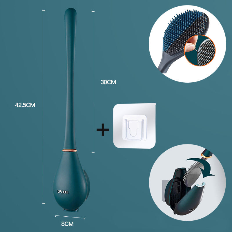 Cleany – Hygienische Silikon-Toilettenbürste für die gründliche Reinigung | 1+1 Gratis